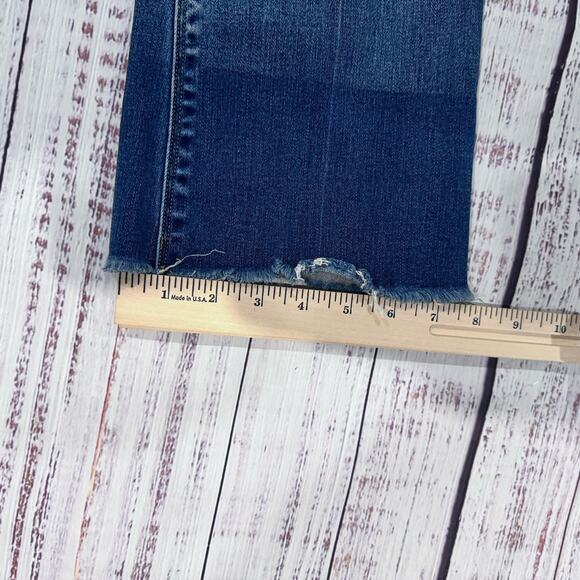 Spanx Flare Crop Jeggings S/P Black Stretch Y2K Raw Hem Pull-On Pants - Picture 5 of 7